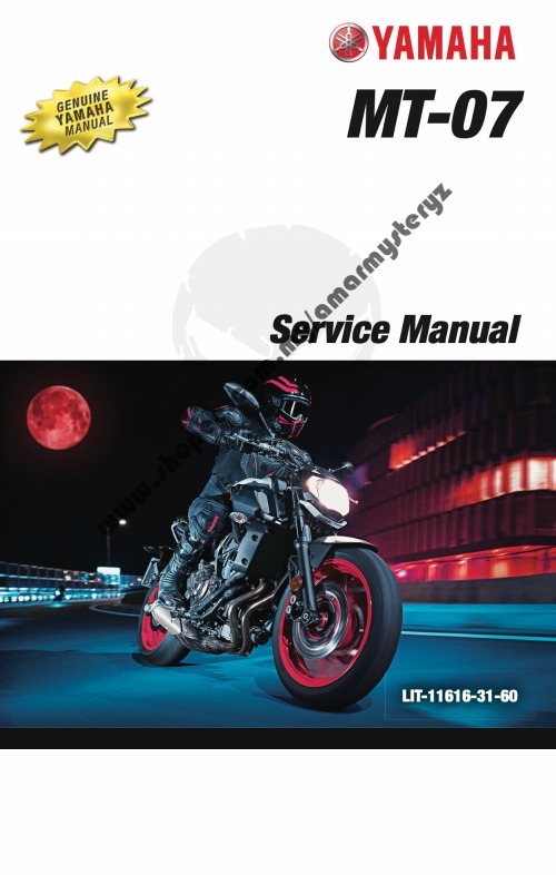 Yamaha MT07 / MT07 2018 2021 Repair Service Manual
