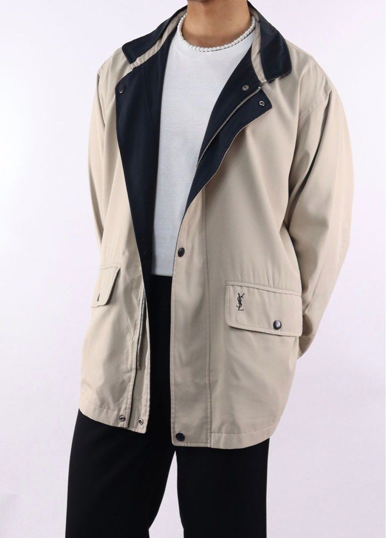 Ysl reversible jacket online