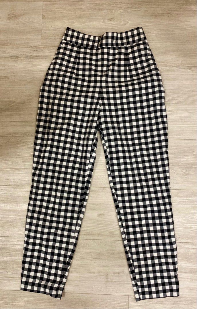 Gingham jeans hotsell