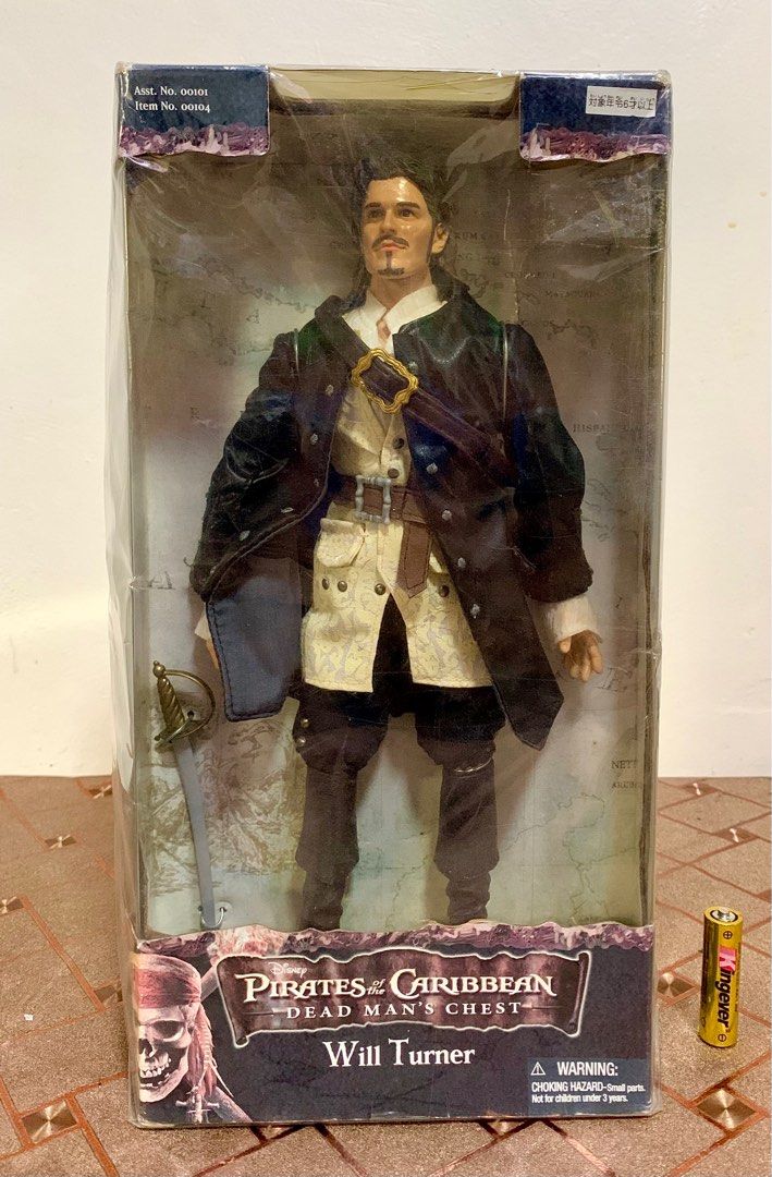 Zizzle 12 inches Disney Pirates of the Caribbean Dead Man's Chest
