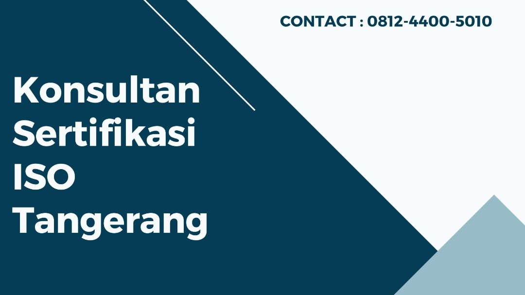 Konsultan Sertifikasi ISO Tangerang