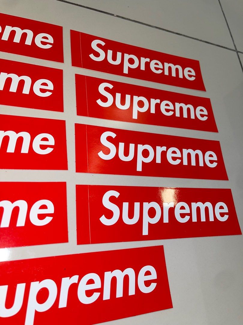 Legit supreme stickers cheap