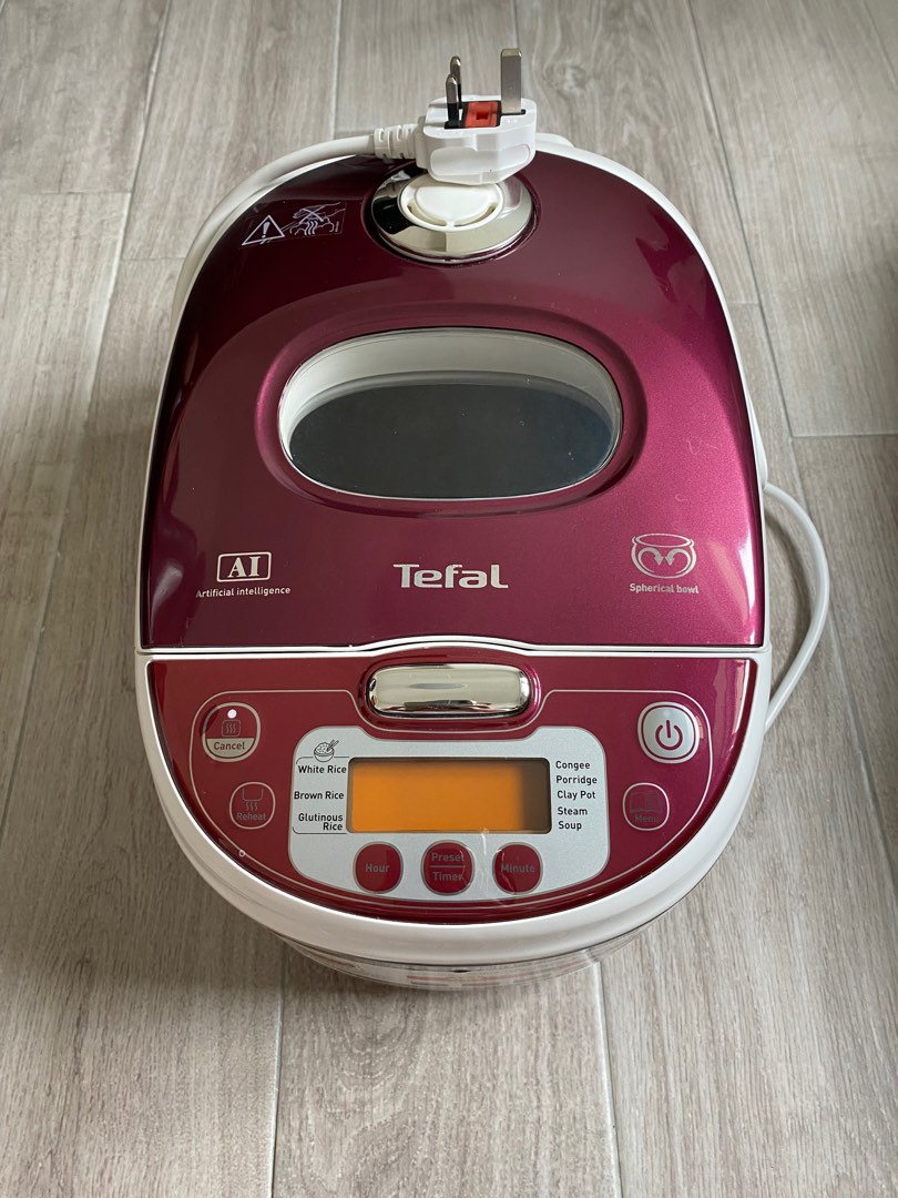 1.8L Tefal Spherical Pot Rice Cooker, TV & Home Appliances, Kitchen