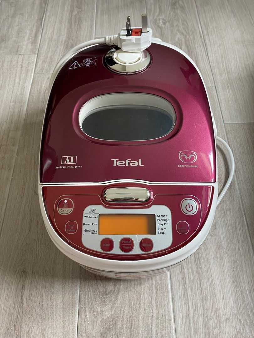 1.8L Tefal Spherical Pot Rice Cooker, TV & Home Appliances, Kitchen