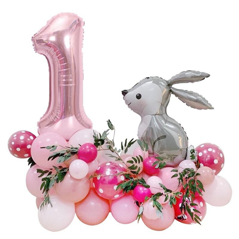Easter Bunny Mylar Balloons - Perfect For Spring Parties - View #2