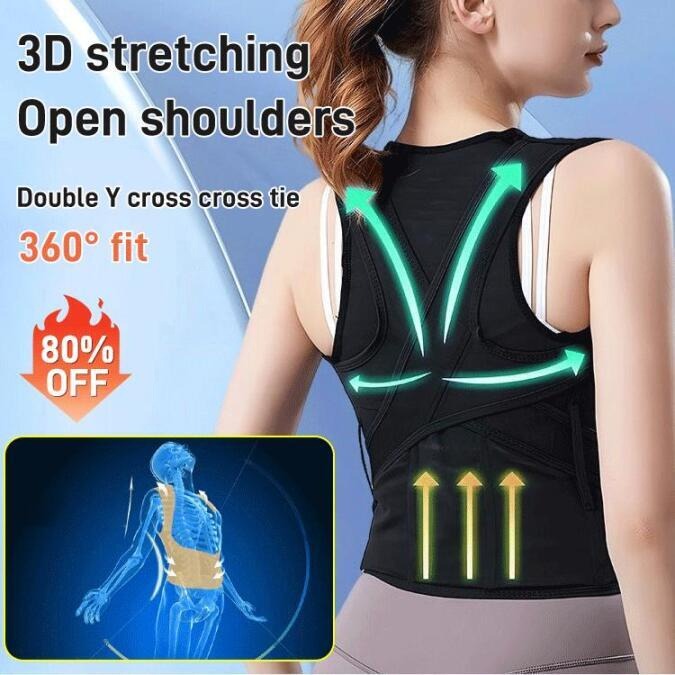 3D stretch hunchback correction belt Back Brace Posture Corrector