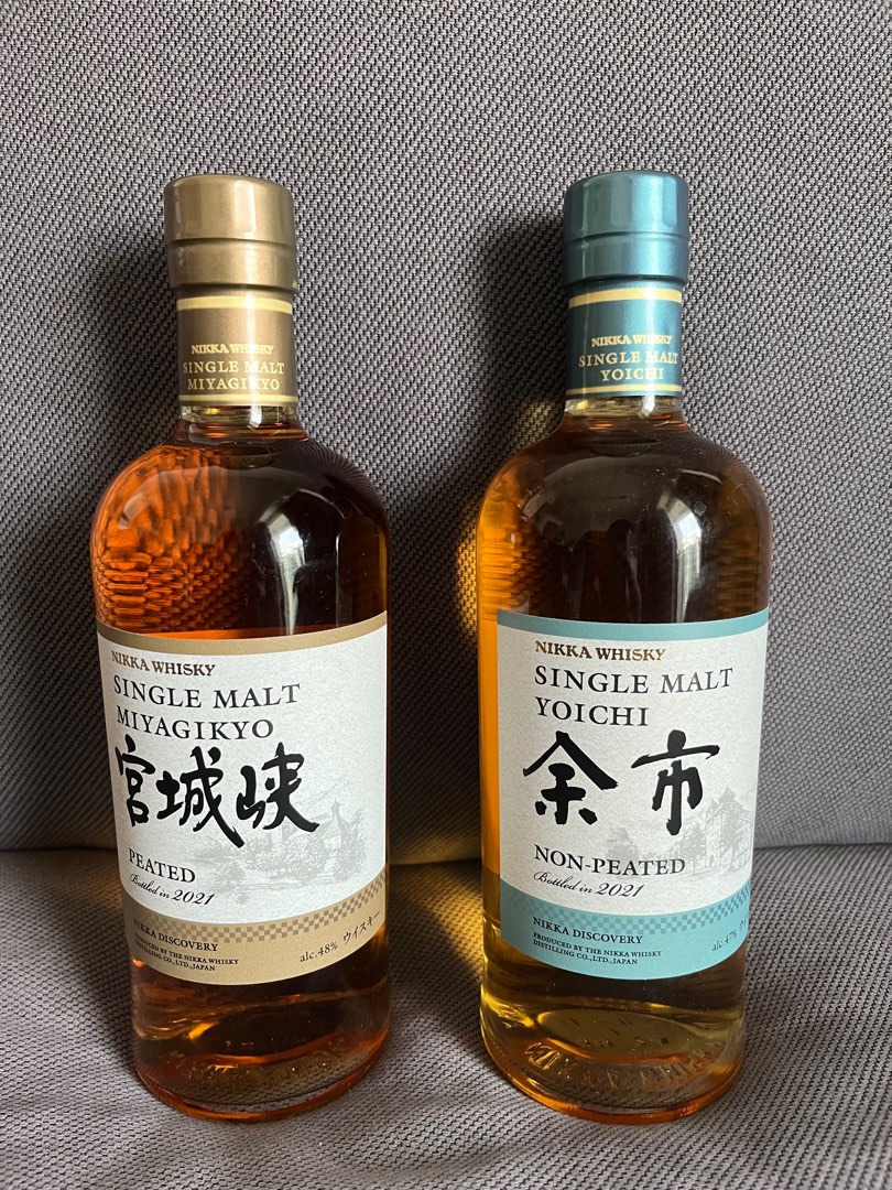 余市宮城峽2021 - 1 套限量套裝Nikka whisky 🥃/ yoichi miyagikyo, 嘢