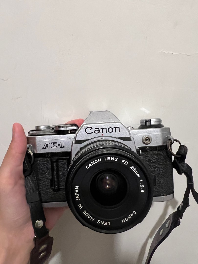 菲林相機Canon AE-1, 攝影器材, 相機- Carousell