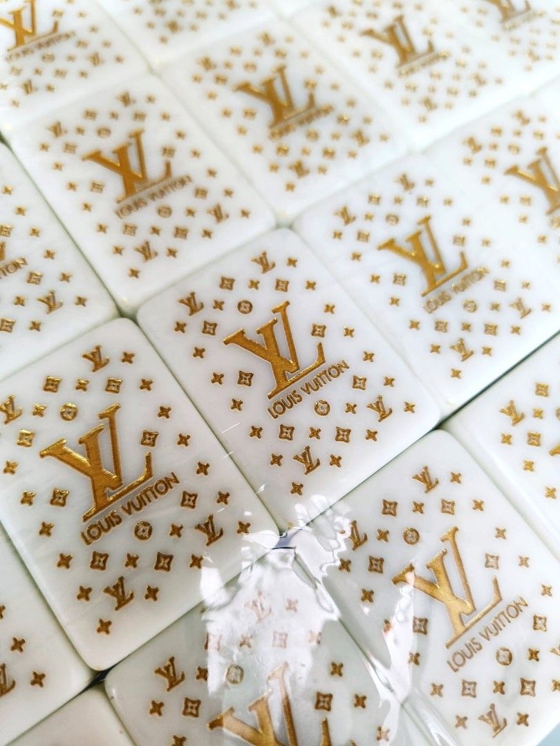 Louis Vuitton Limited Edition Mahjong Tile Yellow Gold Set