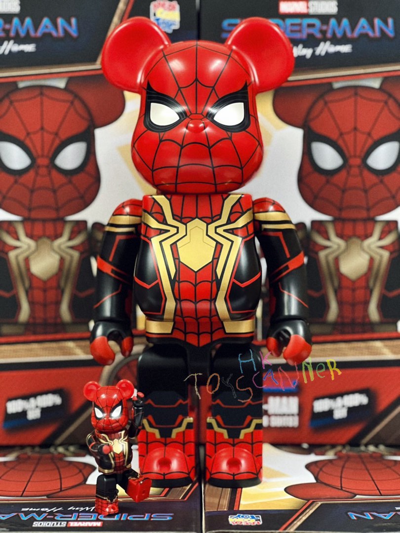 BE@RBRICK SPIDER-MAN INTEGRATED 100%400% - アメコミ