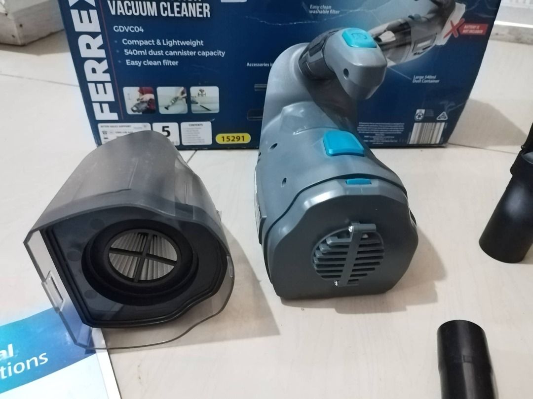 a. Ferrex Cordless Stick Vacuum Cleaner, Furniture & Home Living