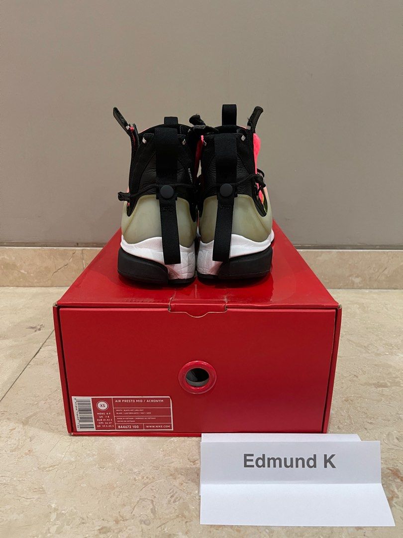 Acronym Presto Hot Lava Size XS