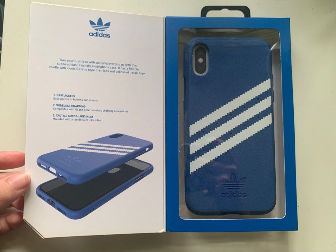 Adidas originals gazelle suede top case for iphone x