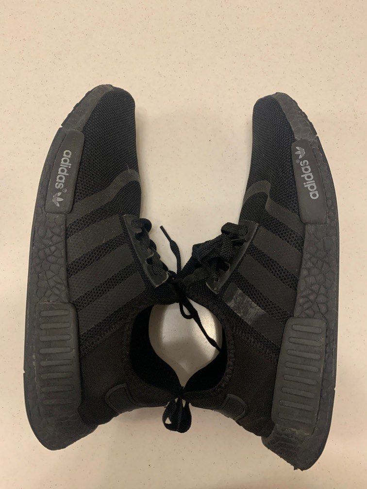 Adidas NMD Triple Black, Men's Fashion, Footwear, Sneakers on Carousell