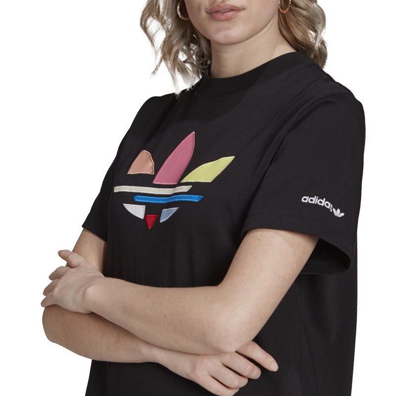 Adidas originals t shirt dress best sale
