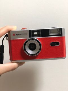 Agfaphoto Analogue 35mm 德國手動膠捲底片相機 紅色