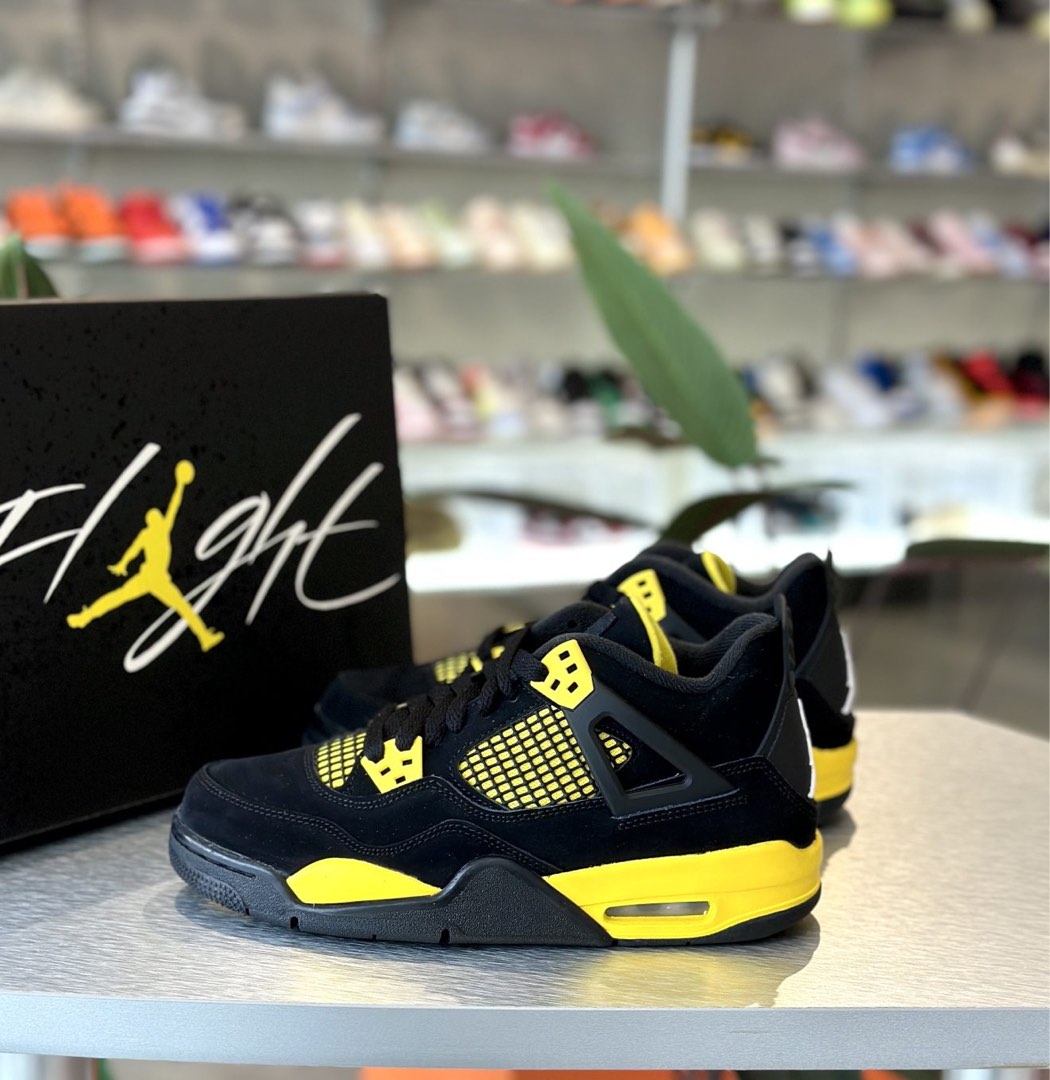 air jordan 4 thunder gs