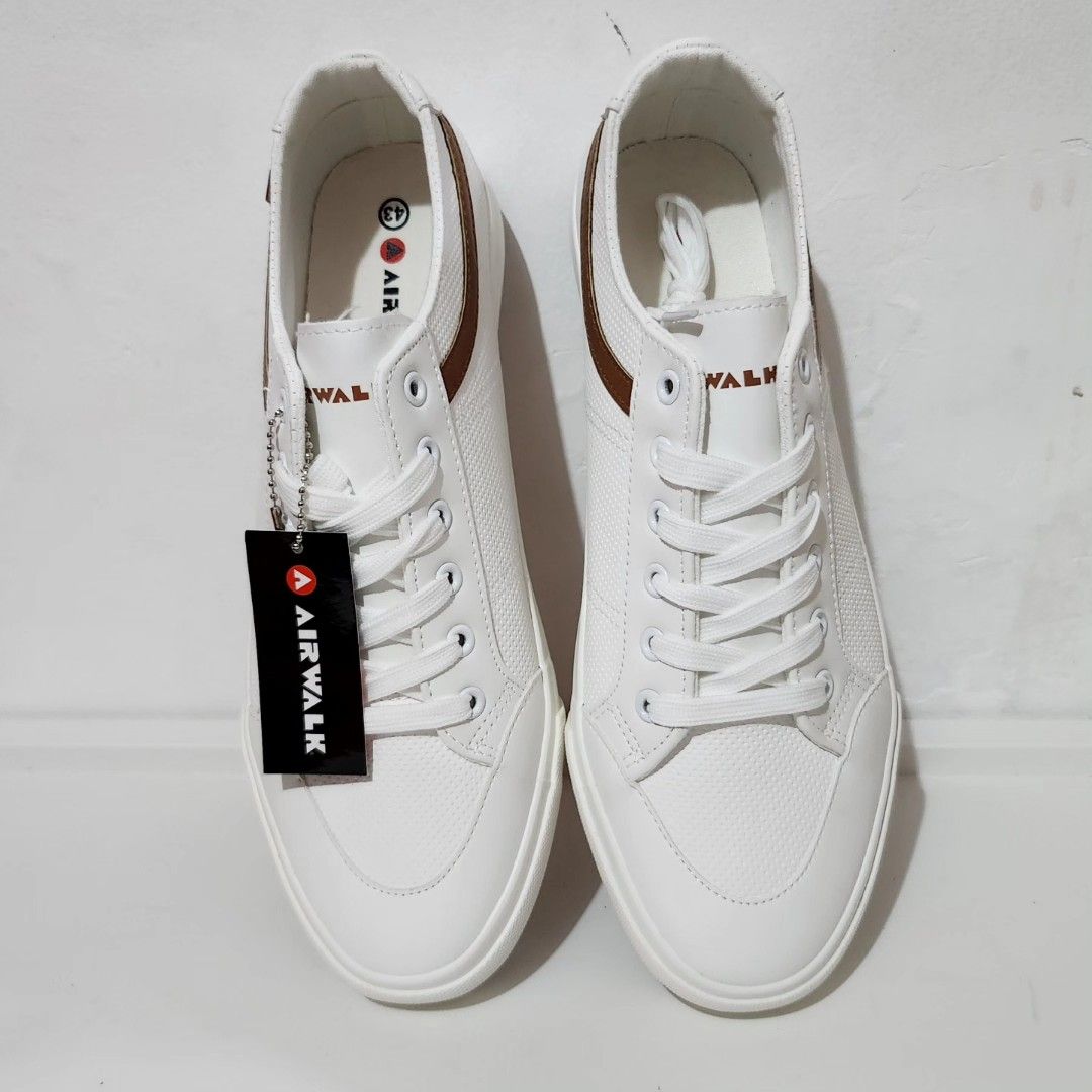 Airwalk Rulle WHITE size 43 sneakers sepatu putih