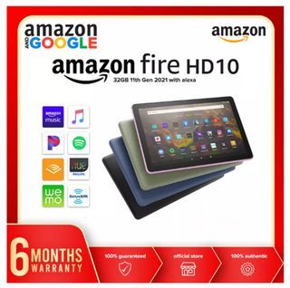 Amazon Fire HD 10 Tablet 32GB 11th Gen 2021 with Alexa