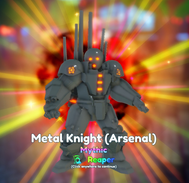 Anime Adventure Metal Knight (Reaper Trait), Video Gaming, Gaming