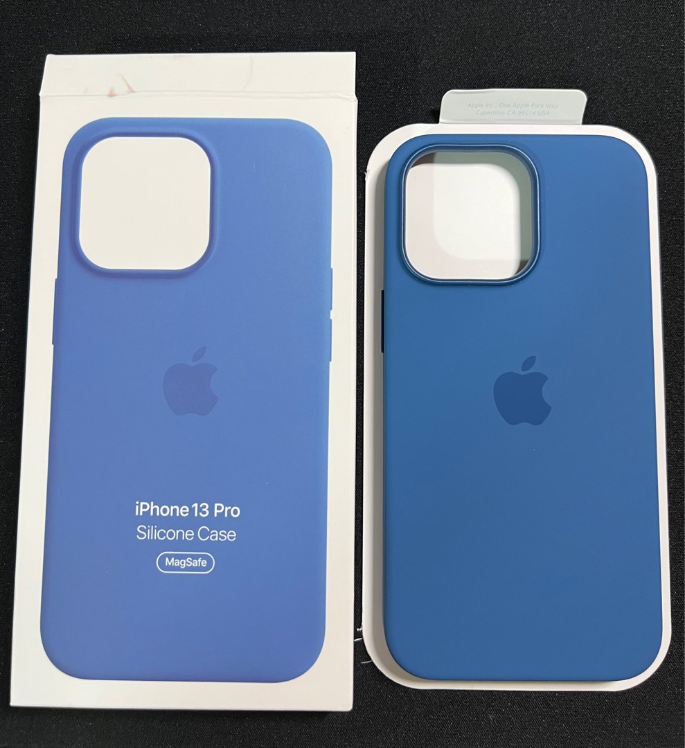 Apple iPhone 13 Pro Silicone case blue jay, Mobile Phones & Gadgets