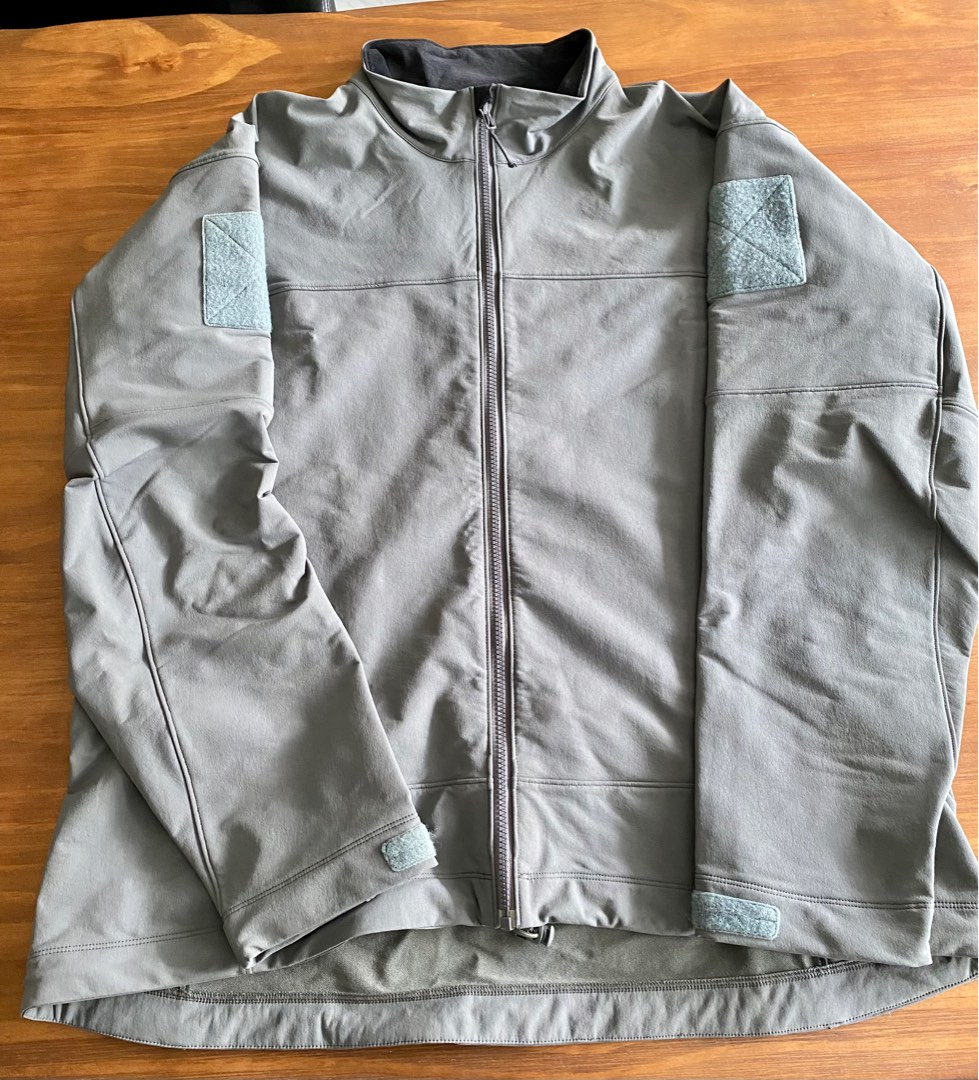 Arc teryx LEAF Drac Jacket Wolf Grey Men s XL Men s Fashion