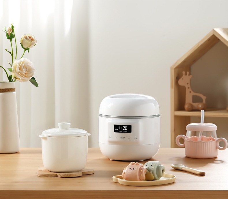 Baby Mini Rice Porridge Steam Slow Cooker, Babies & Kids, Nursing