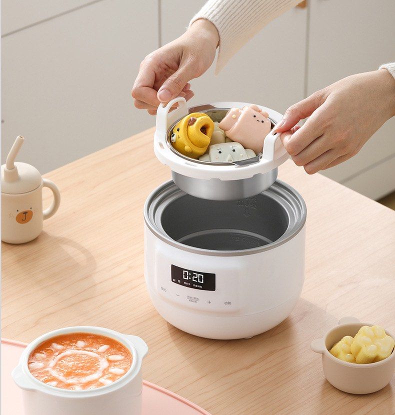 Baby Mini Rice Porridge Steam Slow Cooker, Babies & Kids, Nursing