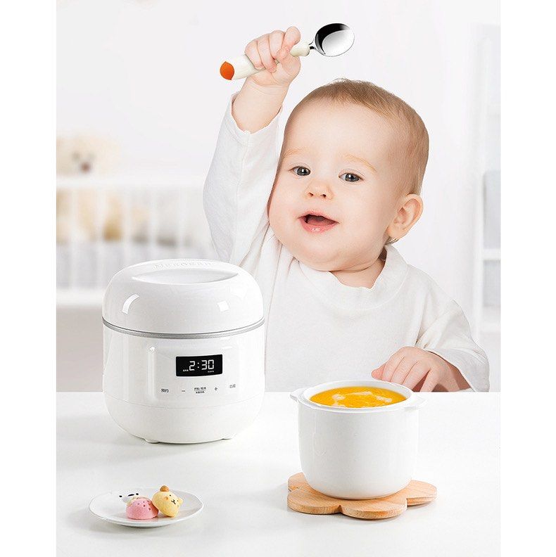 Baby Mini Rice Porridge Steam Slow Cooker, Babies & Kids, Nursing