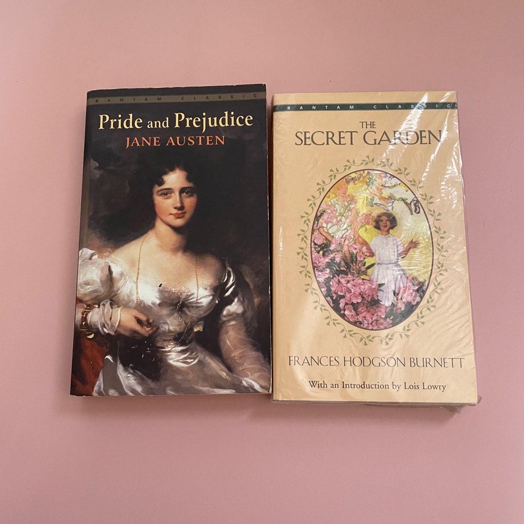 bantam-classics-books-pride-and-prejudice-secret-garden-on-carousell