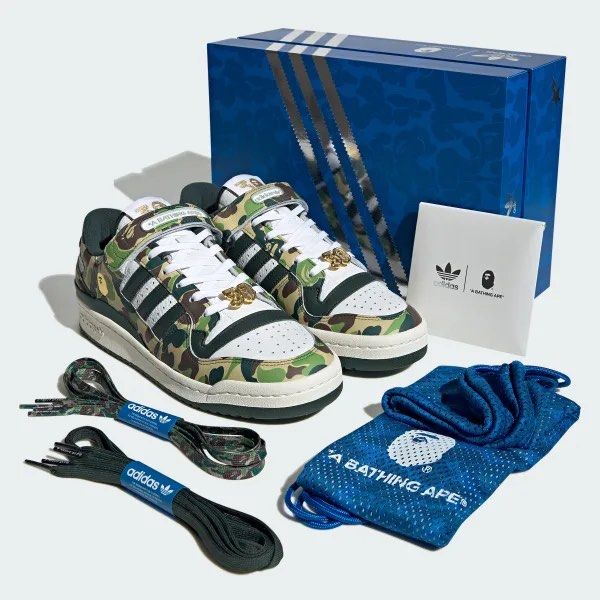 bape x adidas basketball shoes
