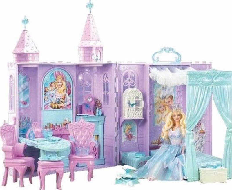Barbie swan hot sale lake house