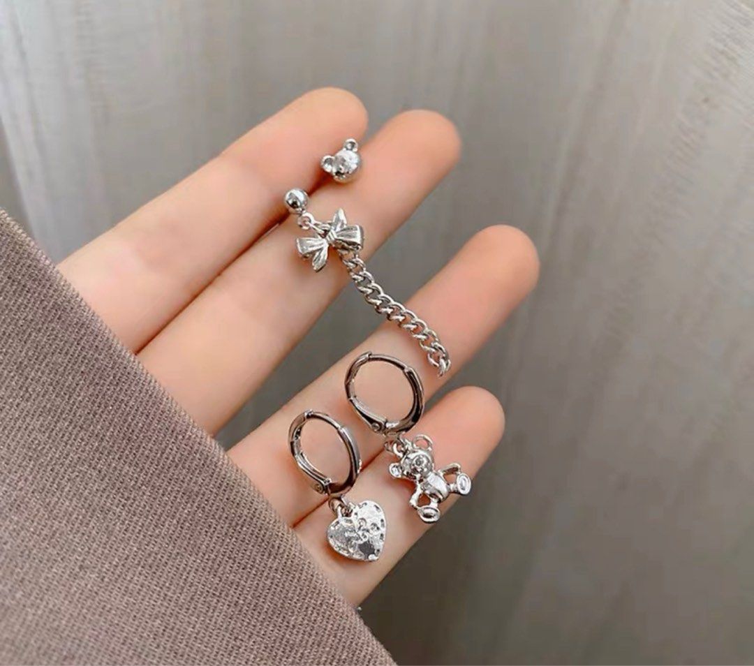 Cute earrings sets on sale