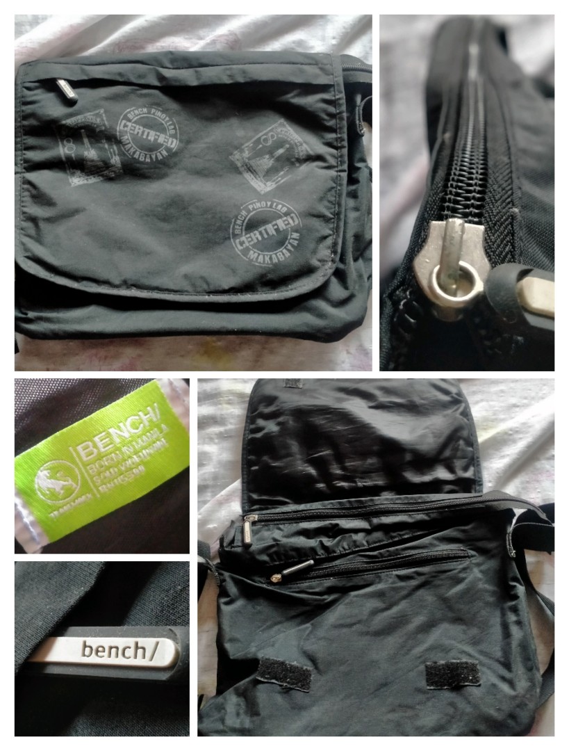 Bench Black Sling Bag | AUTHENTIC on Carousell