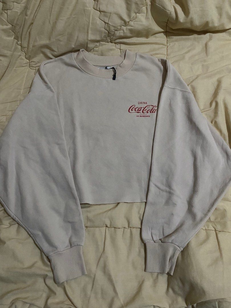 Bershka coca clearance cola sweatshirt