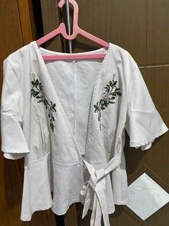 Blouse Kimono Embroidery