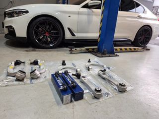 BMW G30 520i Replace OEM Front Control Arms, Lower Arms,Wishbone Top Arms & Stabilizer Linkage