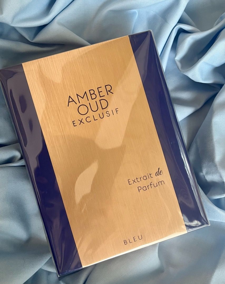 Amber Oud Exclusif Bleu by Al Haramain, 2oz Extrait De Parfum Spray for  Unisex