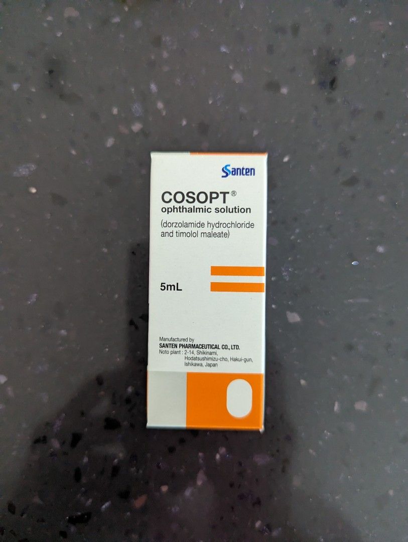 Brand New Cosopt eye drops, Health & Nutrition, Medical Supplies