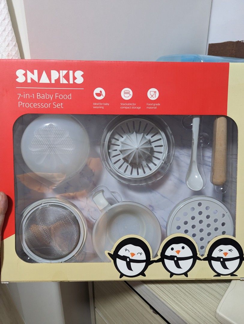Brand New snapkis 7 in 1 food processor set, Babies & Kids, Nursing & Feeding, Weaning & Toddler