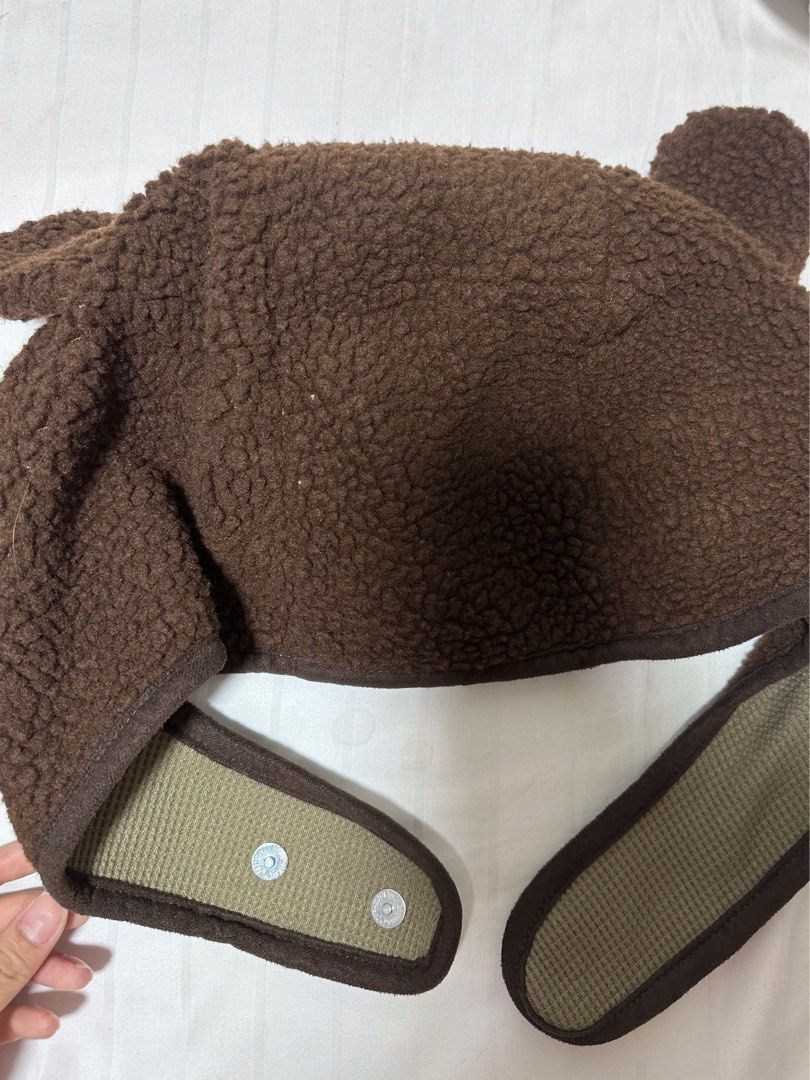 Brown bear Earmuffs Headgear Female, Women's Fashion, Watches