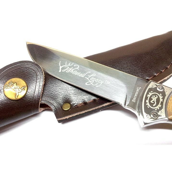 Browning Whitetail Legacy Full Tang Fix Hunter Camping Defence Survival