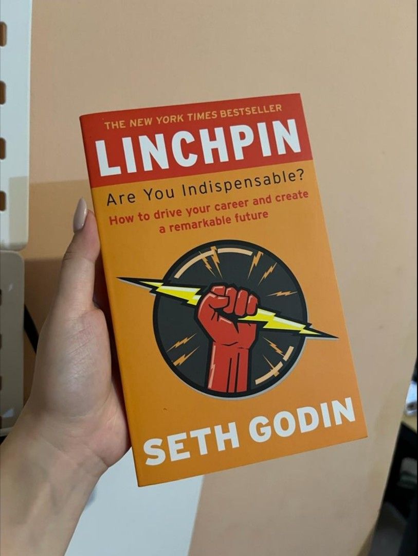 Buku Linchpin Are You Indispensable by Seth Godin Original Bahasa