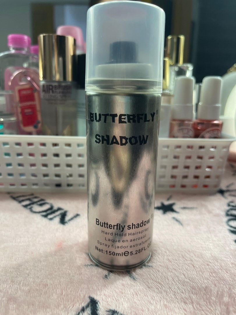 Butterfly shadow hair spray, Beauty & Personal Care, Hair on Carousell