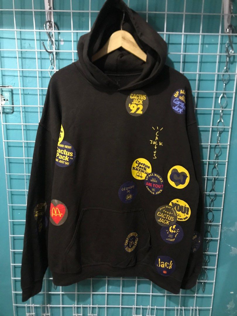 Sticker bomb hotsell hoodie travis scott