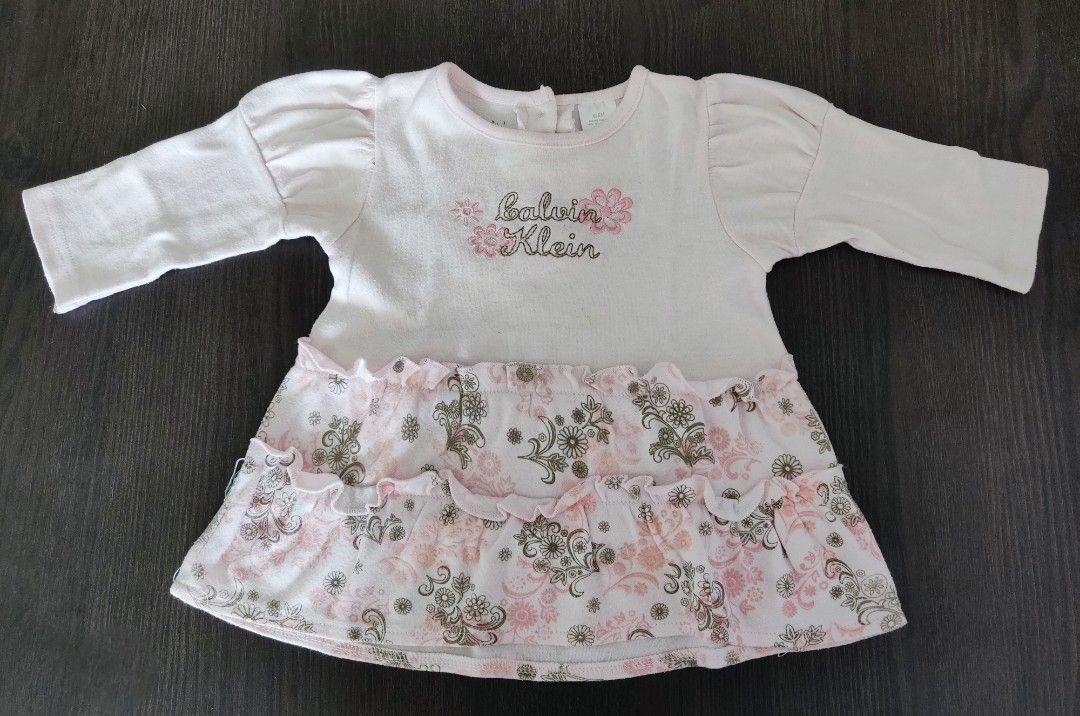 Calvin klein newborn baby girl clothes deals
