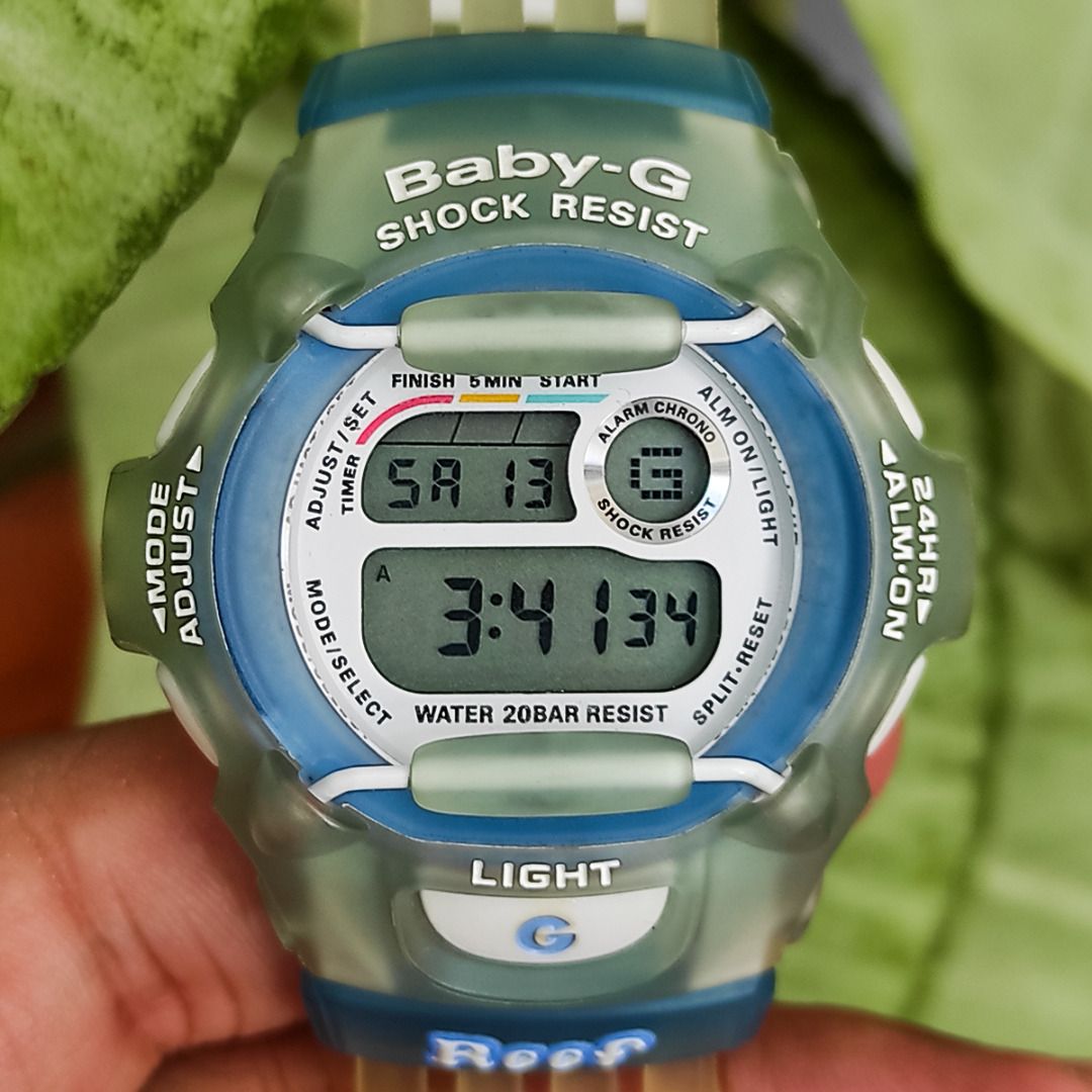 Casio BABY G Dolphin Series BG370 REFF FULL SET NEW OLD STOCK
