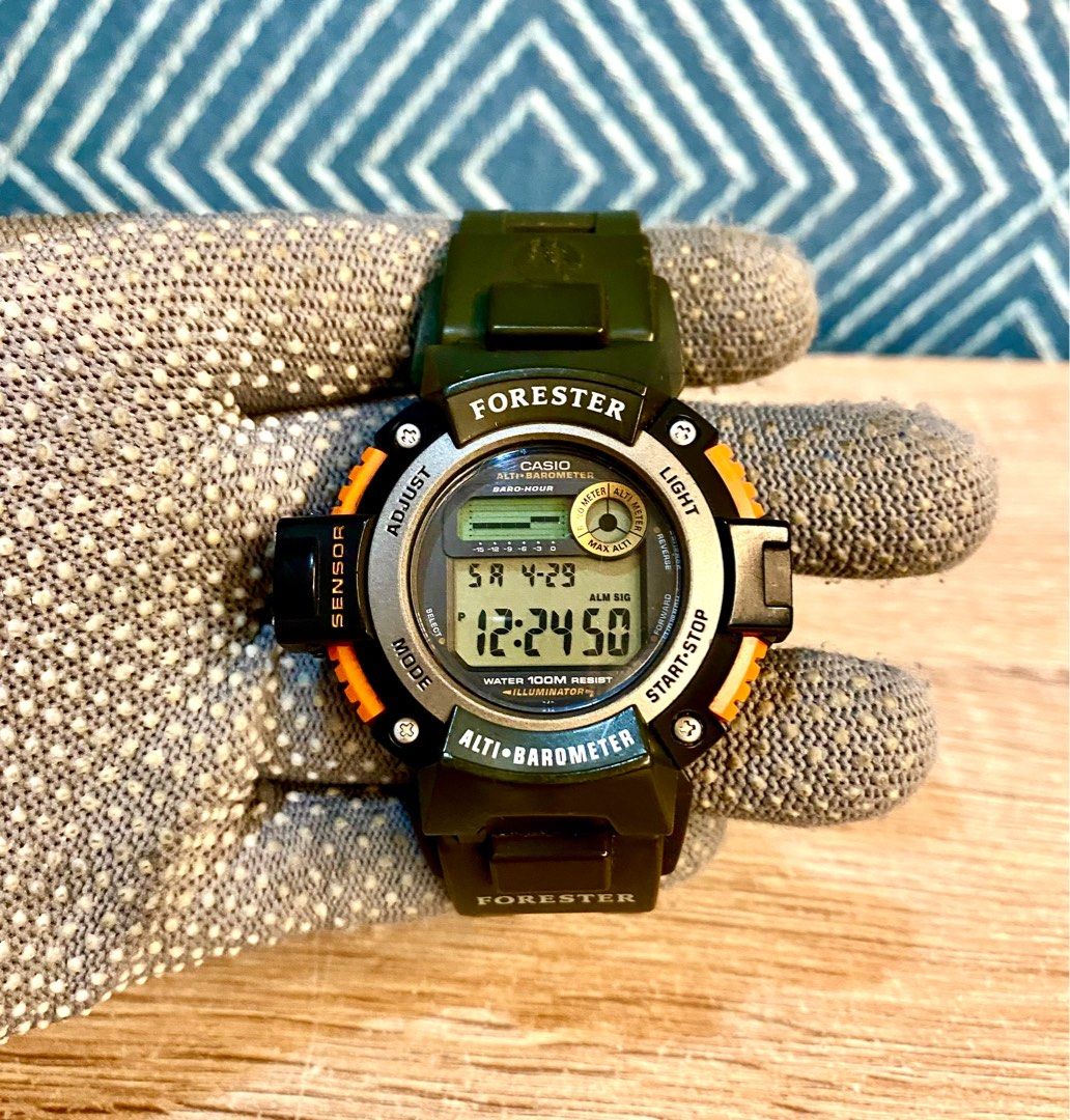 Casio forester digital store