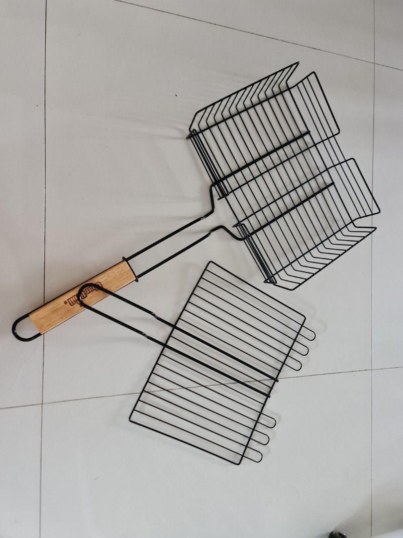 Char Broil Non Stick BBQ Grill Basket with Handle