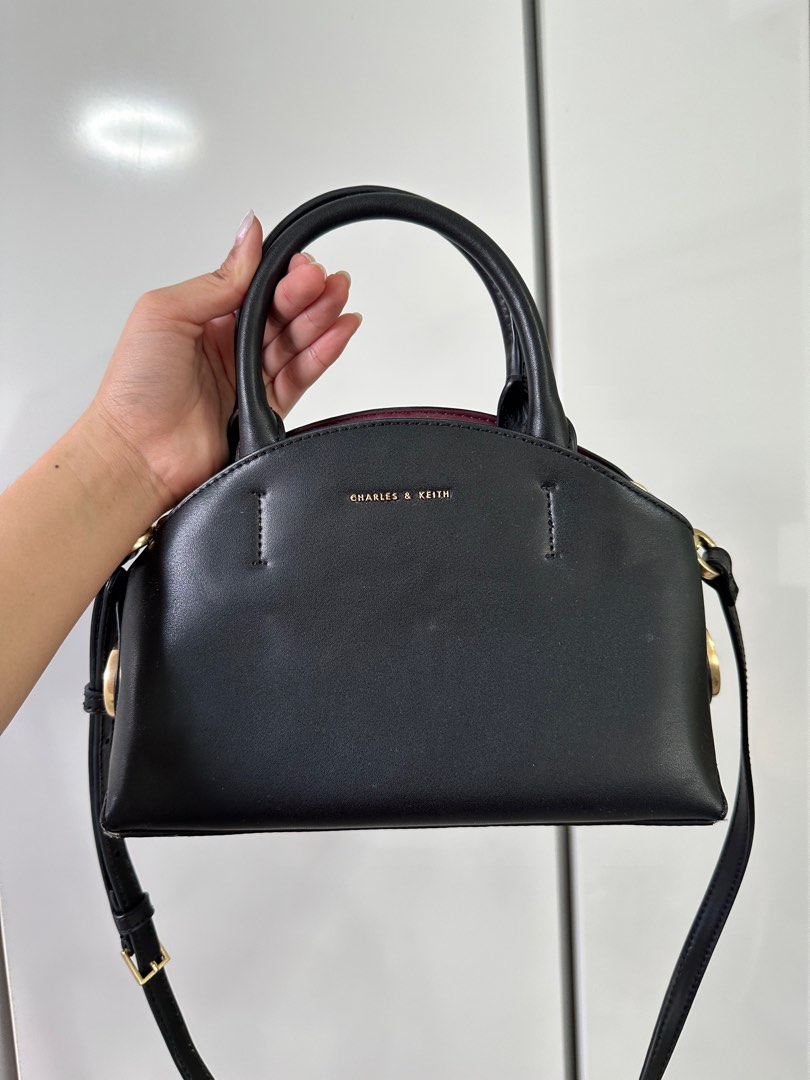 Charles Keith top handle dome bag